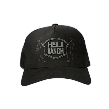 Trucker Hat "Black Suede"