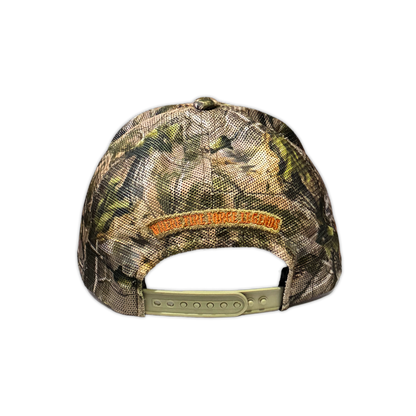Trucker Hat "Orange Camo"