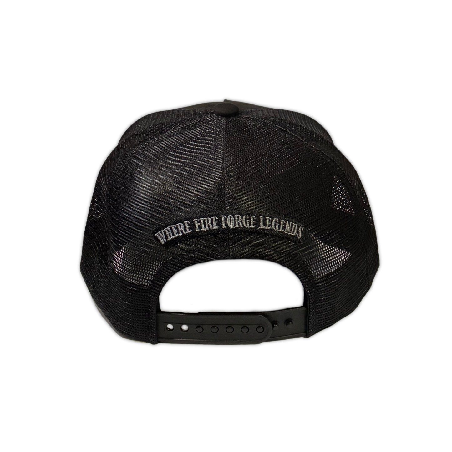 Trucker Hat "Black Suede"