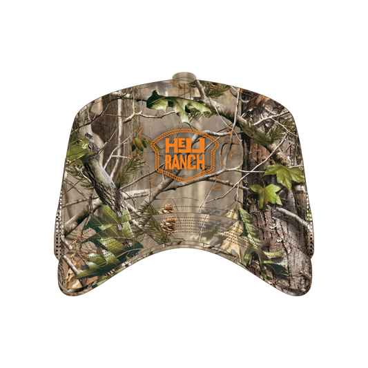 Trucker Hat "Orange Camo"